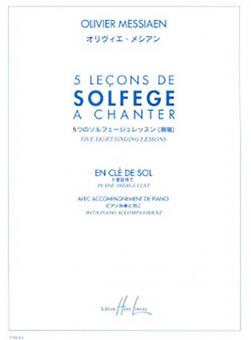 5 Leçons de solfège 