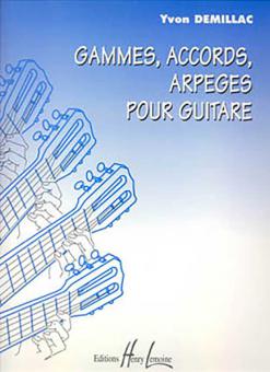 Gammes, accords, arpèges 