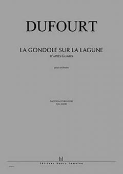 La Gondole sur la lagune d'après Guardi 