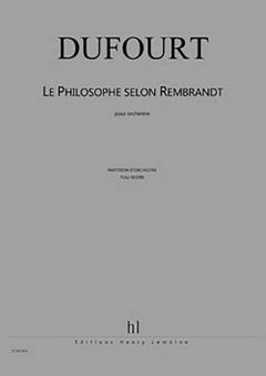 Le Philosophe selon Rembrandt 