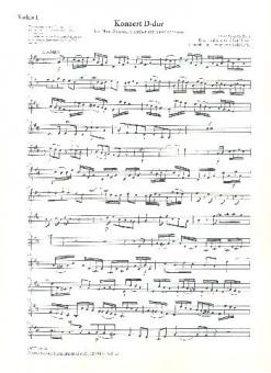 Konzert in D-Dur nach BWV 1053, BWV 49, BWV 169 