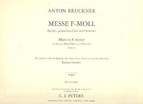 Messe f-Moll WAB 28 