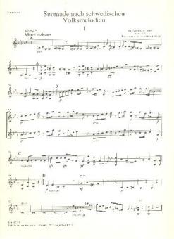 Serenade nach schwedischen Melodien 