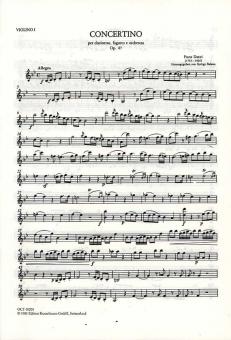 Concertino B-Dur für Klarinette und Fagott 