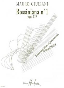 Rossiniana no. 1 d'après Mauro Giuliani 