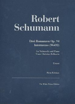 3 Romanzen op. 94 / Intermezzo d-Moll (WoO2) 