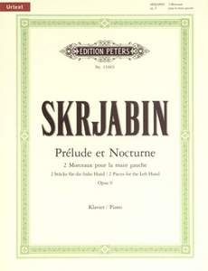 Prélude und Nocturne op. 9 für die linke Hand 