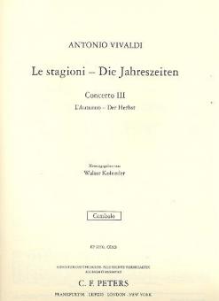 Die vier Jahreszeiten: Der Herbst 