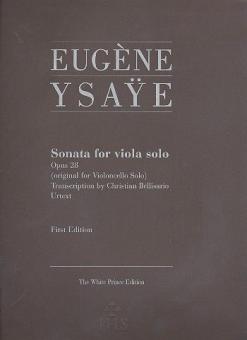 Sonata For Viola Solo op. 28 