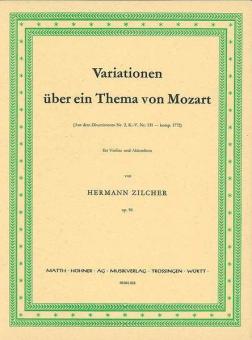 Variationen über ein Thema von Mozart op. 94 KV 131 Standard