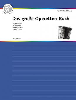 Das große Operetten-Buch für Akkordeon Standard