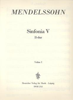 Sinfonia V B-dur 