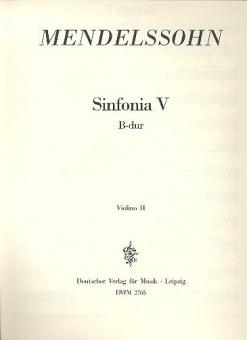 Sinfonia V B-dur 