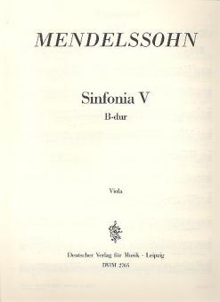 Sinfonia V B-dur 