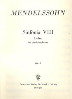 Sinfonia VIII D-dur 