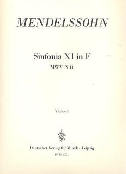 Sinfonia XI F-dur 
