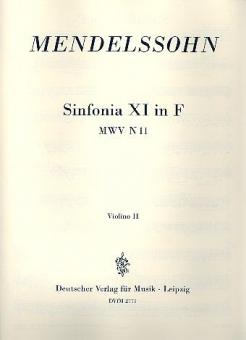 Sinfonia XI F-dur 