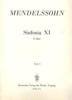 Sinfonia XI F-dur 