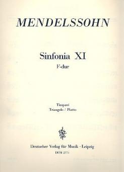 Sinfonia XI F-dur 