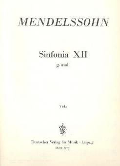 Sinfonia XII g-moll 
