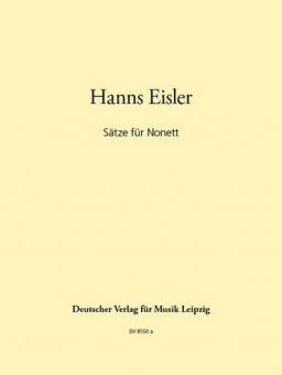 Sätze für Nonett 