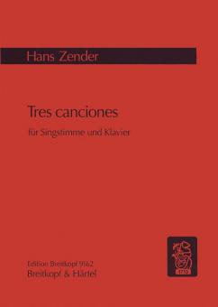 Tres canciones nach Texten aus 'Cántico espiritual' 