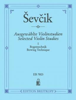 Ausgewählte Violinstudien Heft 1 