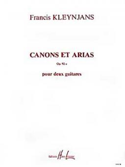 Canons et Arias op. 92a 