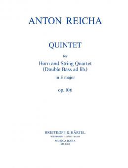 Quintett in E-dur op. 106 
