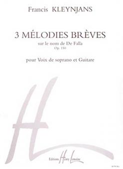 3 Mélodies brèves 