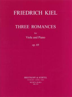3 Romanzen op. 69 