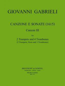 Canzone e Sonate (1615) Nr.3 