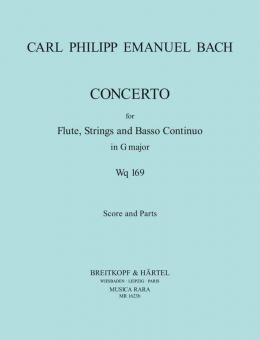 Flötenkonzert G-Dur Wq 169 