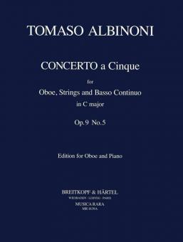 Concerto à 5 in C op. 9/5 