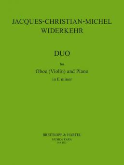 Duo in e-Moll 