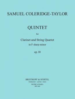 Quintett fis-moll op. 10 