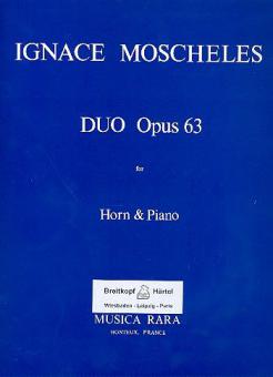Duo op. 63 (Introduction & Rondeau Eccosais) 
