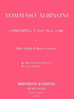 Concerto à 5 in B op. 9/11 