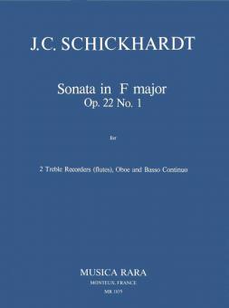 Sonaten op. 22 Nr. 1 F-Dur 