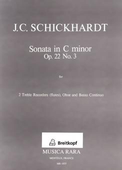Sonaten op. 22 Nr. 3 c-Moll 