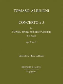 Concerto a 5 in F op. 9/3 
