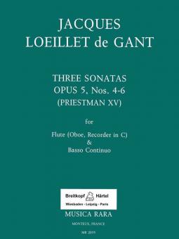 6 Sonaten op. 5 Nr. 4-6 