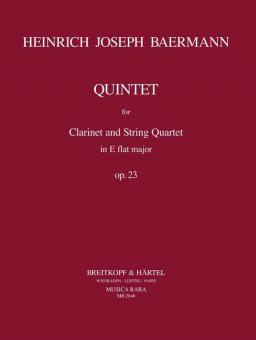 Quintett Es-dur op. 23 