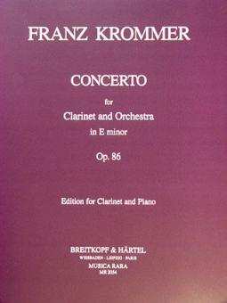 Concerto in e op. 86 