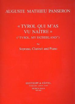 Tyrol, qui m'as vu naître 