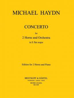Concerto in Es-dur für 2 Hörner und Orchester 