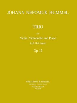 Klaviertrio Es-dur op. 12 