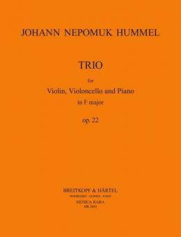 Klaviertrio F-dur op. 22 