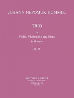Klaviertrio G-dur op. 65 