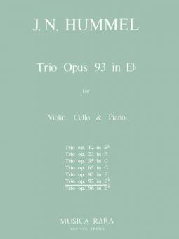 Klaviertrio Es-dur op. 93 